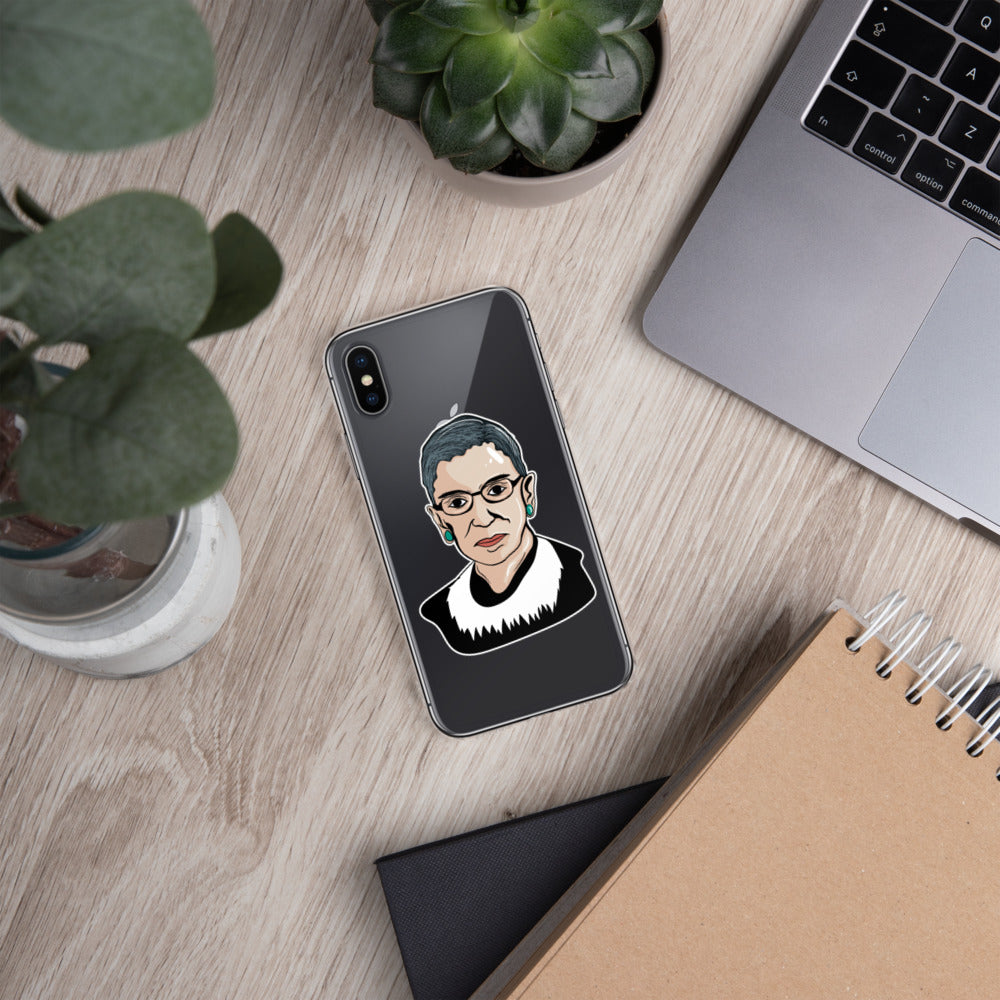 Law Student Gift - Notorious RBG Design - iPhone Case - The Legal Boutique