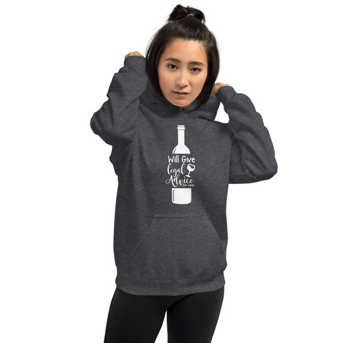 Attorney Gift Sweater - Legal Advice for Wine White - Unisex Hoodie Sweatshirt - The Legal Boutique