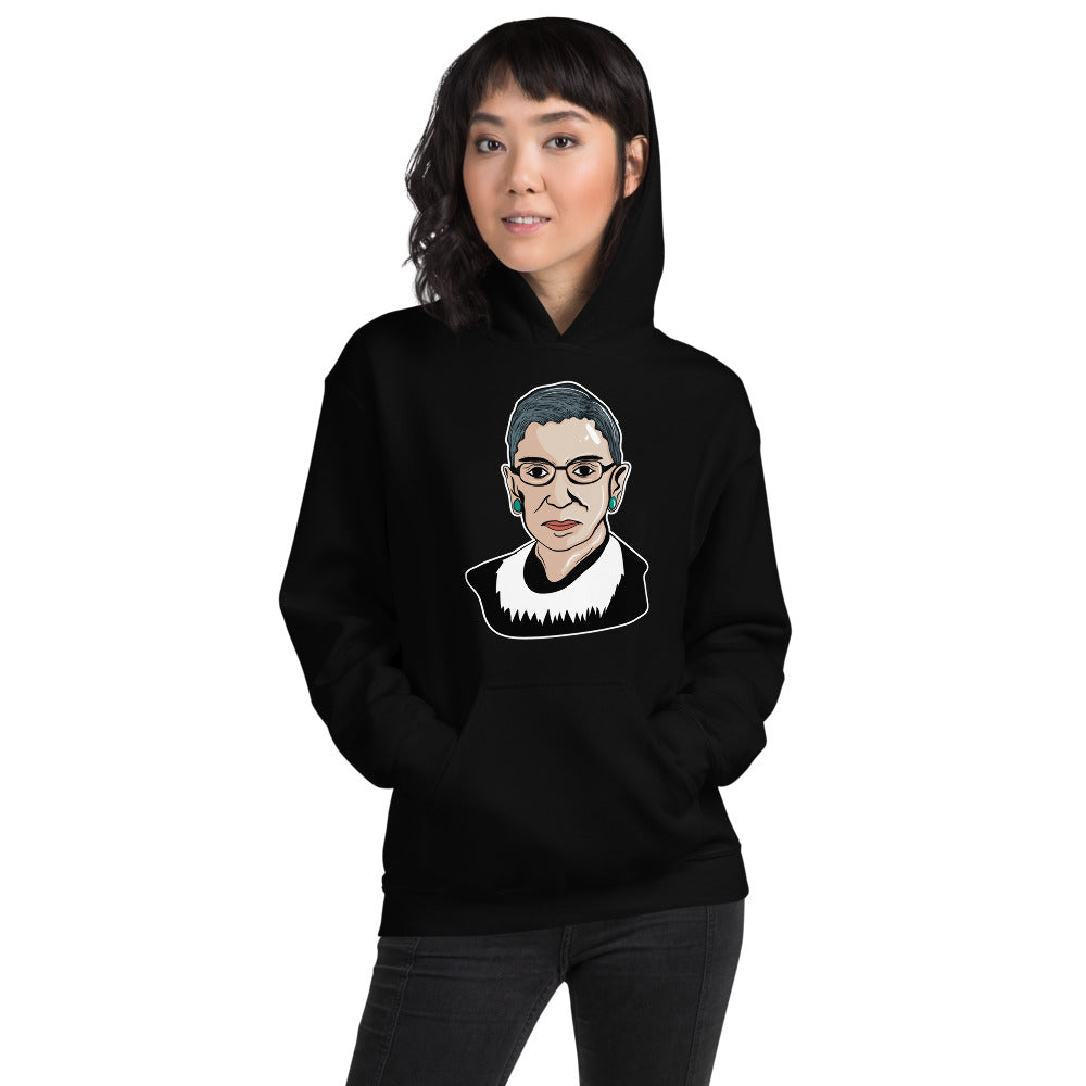 Attorney Gift Hoodie - Notorious RBG Ginsburg - Unisex Hooded Sweater - The Legal Boutique