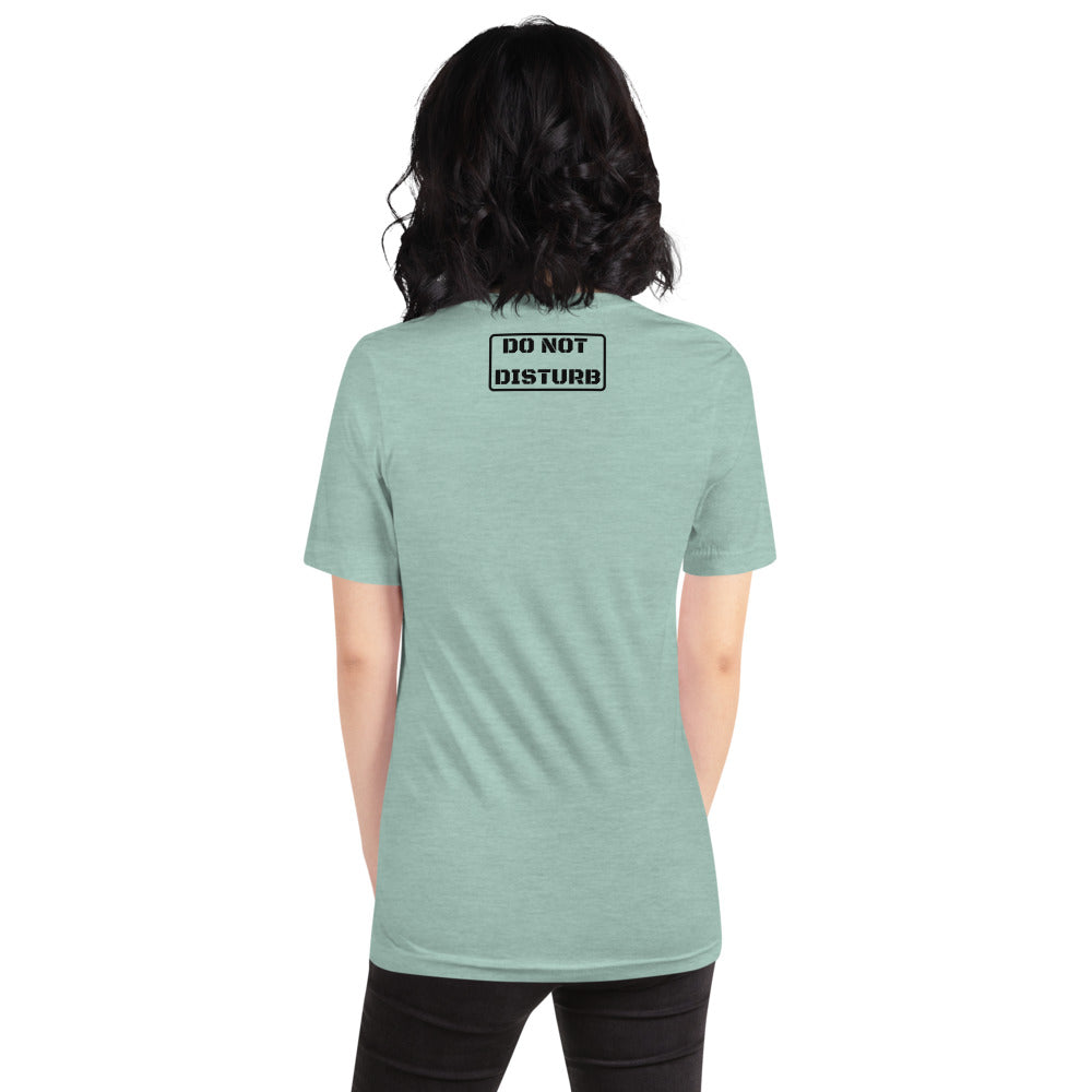 Law School Gift Shirt - Do Not Disturb Bar Exam Black - Unisex Short Sleeve T Shirt - The Legal Boutique