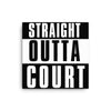 Straight Outta Court Canvas Print - The Legal Boutique
