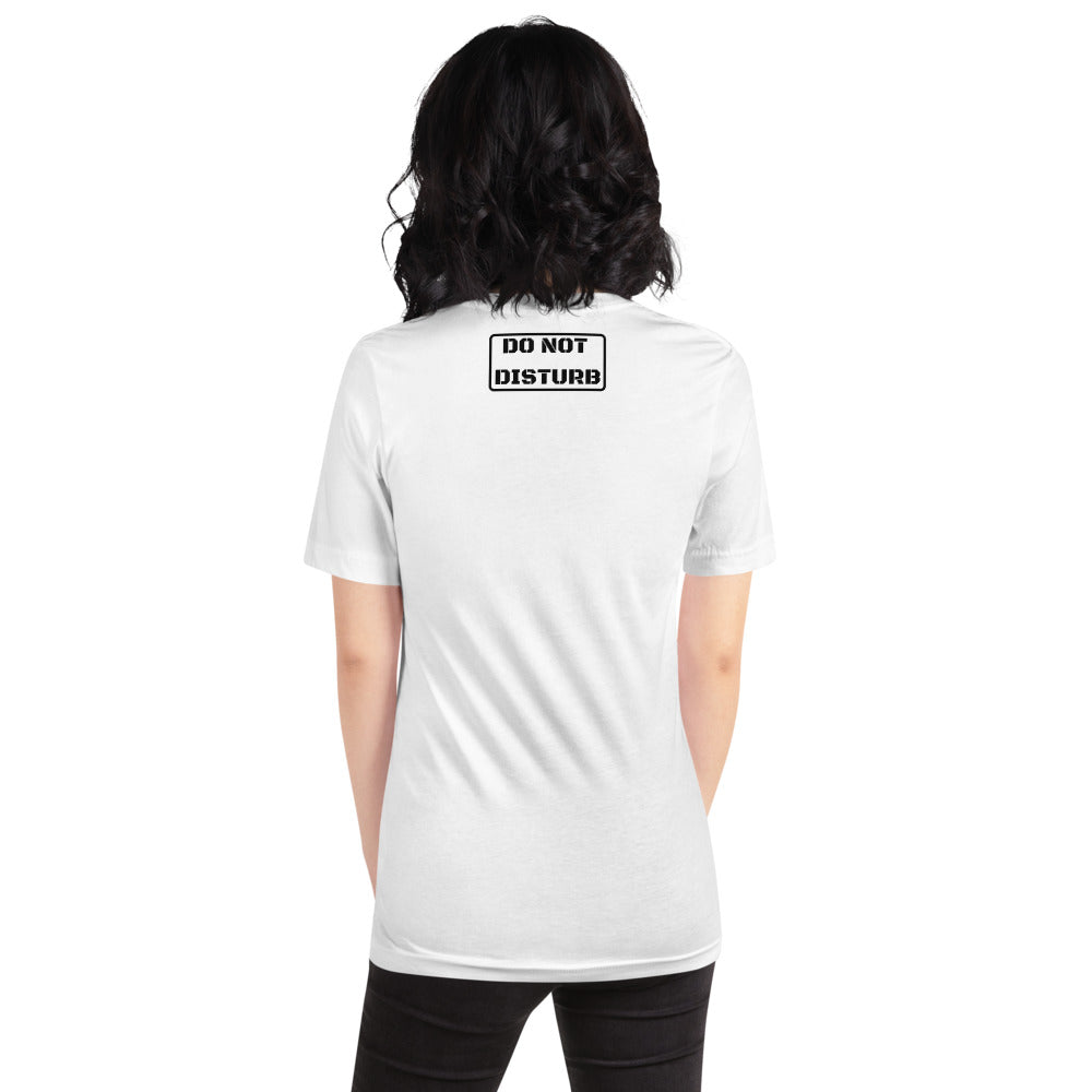 Law School Gift Shirt - Do Not Disturb Bar Exam Black - Unisex Short Sleeve T Shirt - The Legal Boutique