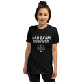 Law School T Shirt - Bar Exam Survivor - Women's Short Sleeve Shirt - The Legal Boutique