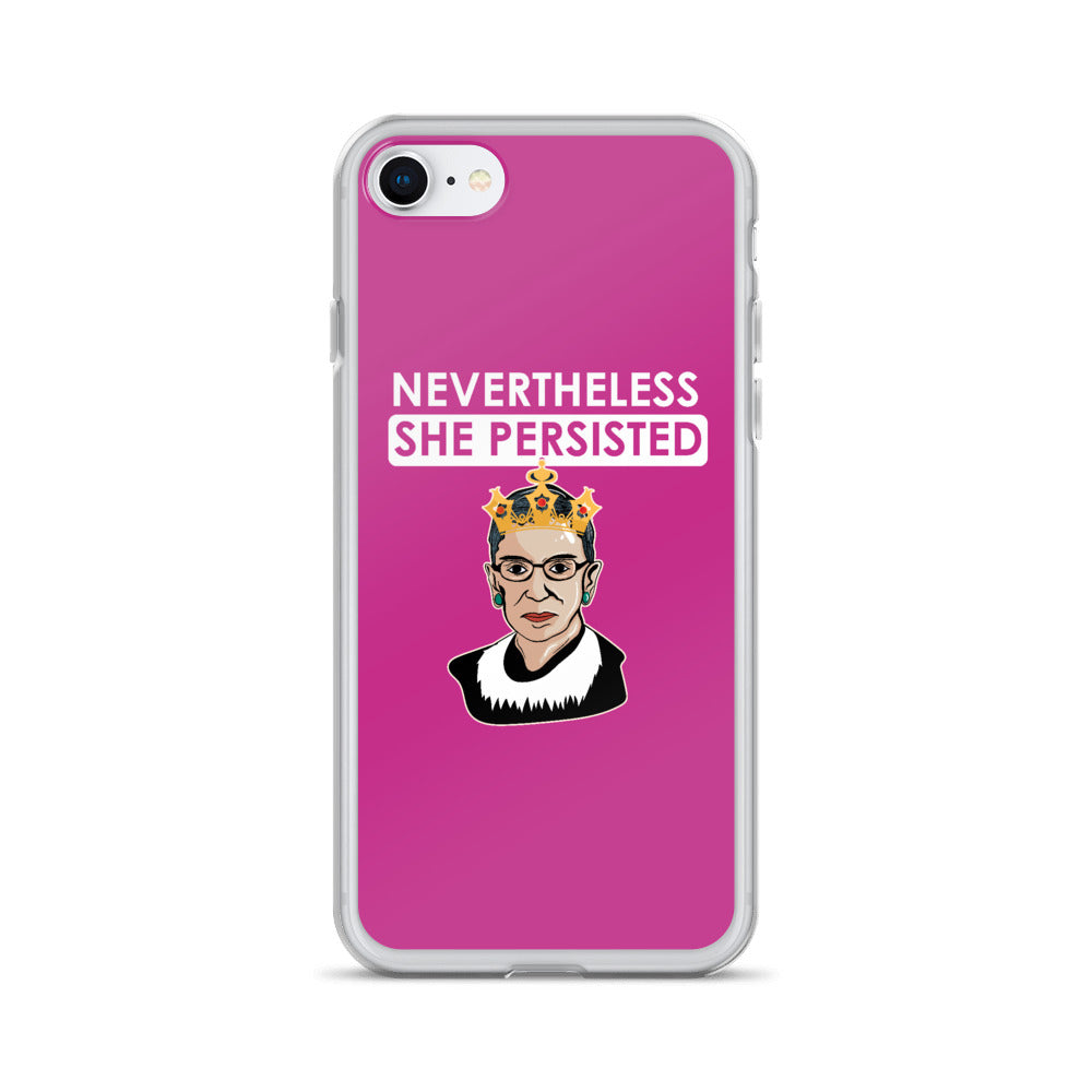 New Lawyer Gift - Nevertheless She Persisted RBG - iPhone Case - The Legal Boutique
