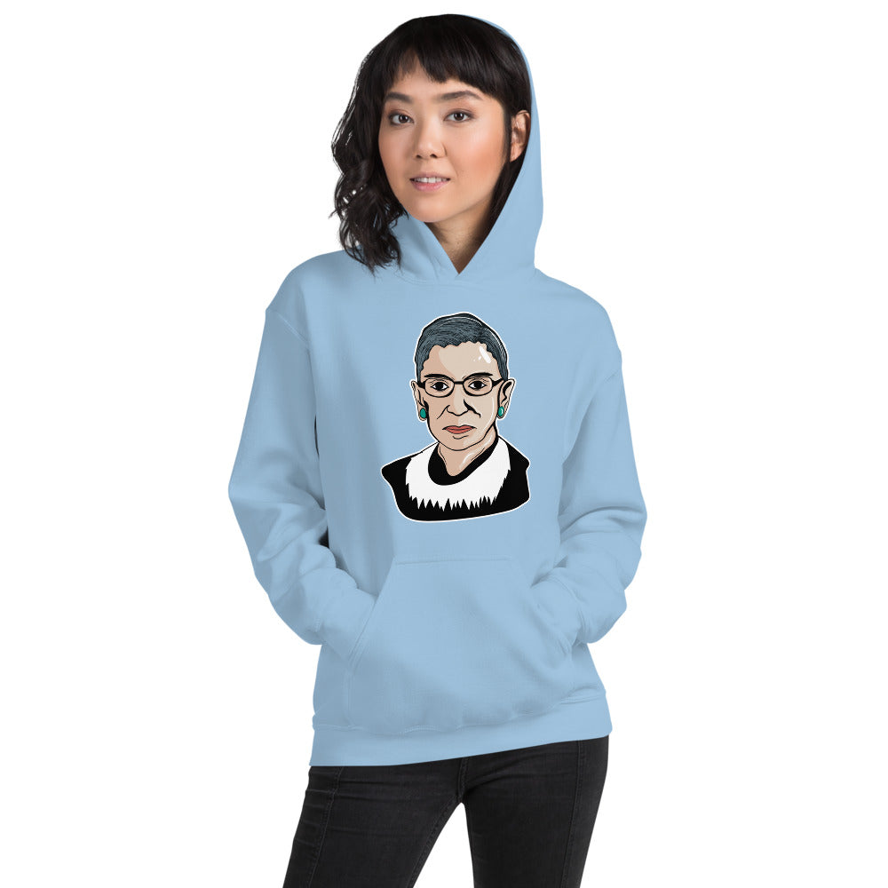 Attorney Gift Hoodie - Notorious RBG Ginsburg - Unisex Hooded Sweater - The Legal Boutique