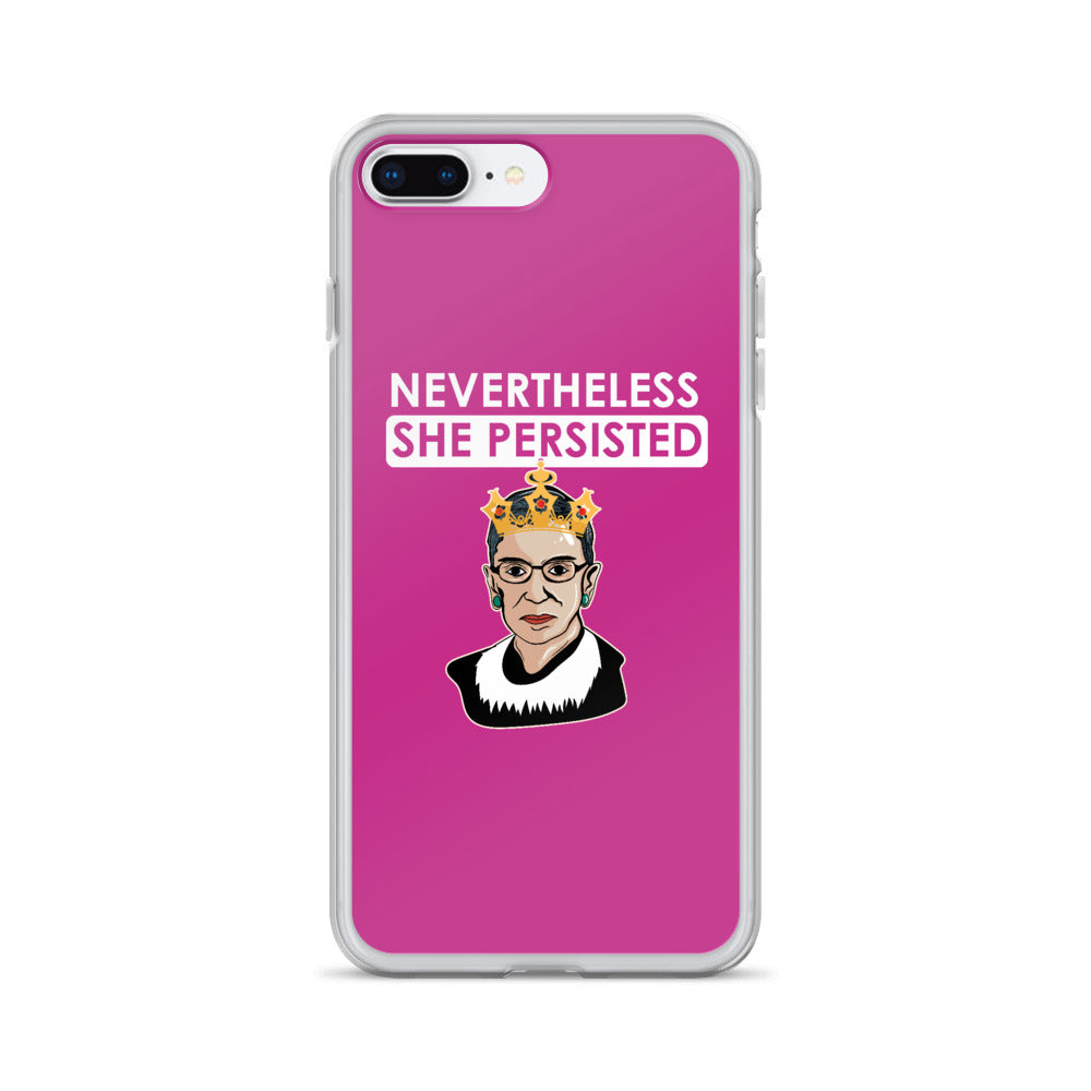 New Lawyer Gift - Nevertheless She Persisted RBG - iPhone Case - The Legal Boutique
