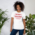 Law Student T Shirt - Do Not Disturb Bar Exam Red - Unisex Short Sleeve Shirt - The Legal Boutique
