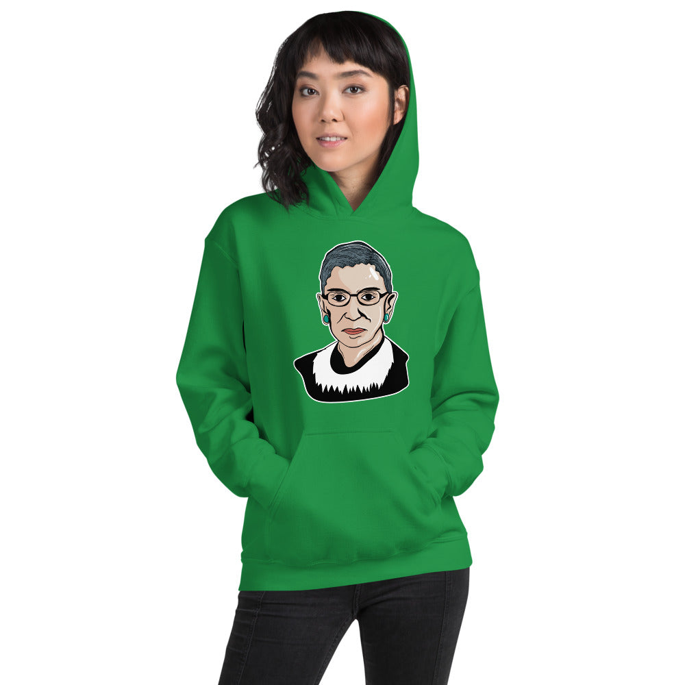 Attorney Gift Hoodie - Notorious RBG Ginsburg - Unisex Hooded Sweater - The Legal Boutique