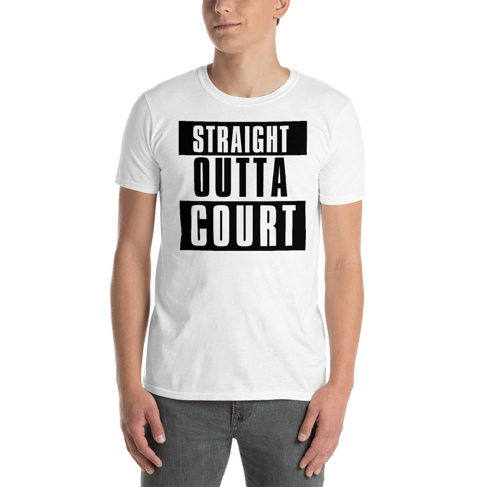 Attorney T Shirt Gift - Straight Outta Court - Premium Unisex Short Sleeve Shirt - The Legal Boutique