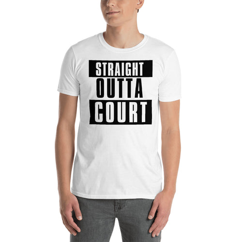 Attorney T Shirt Gift - Straight Outta Court - Premium Unisex Short Sleeve Shirt - The Legal Boutique