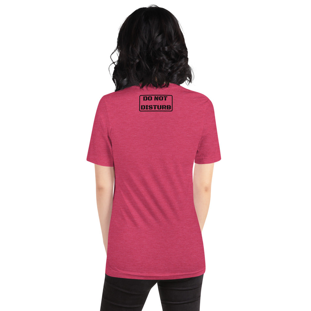 Law School Gift Shirt - Do Not Disturb Bar Exam Black - Unisex Short Sleeve T Shirt - The Legal Boutique