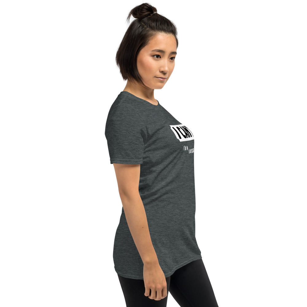 Law School T Shirt - I Can't - Premium Unisex Short Sleeve Shirt - The Legal Boutique