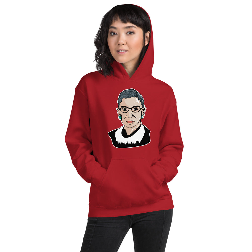 Attorney Gift Hoodie - Notorious RBG Ginsburg - Unisex Hooded Sweater - The Legal Boutique