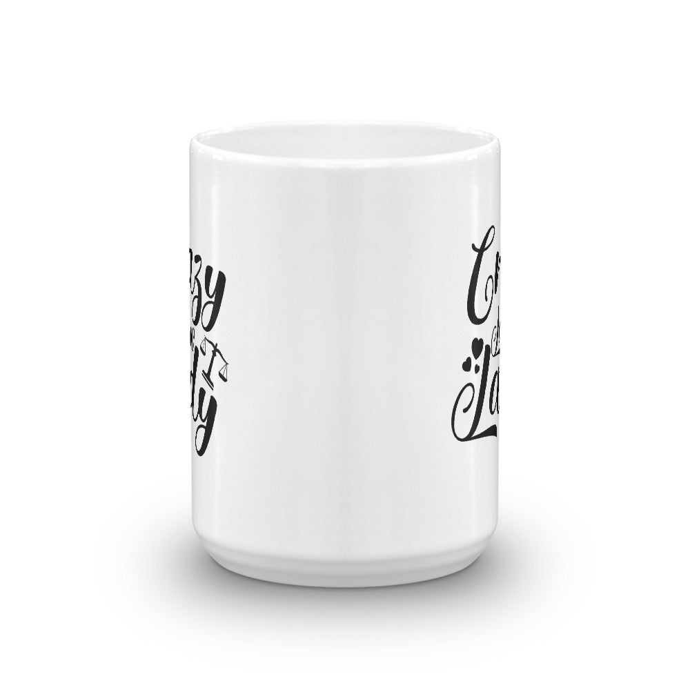 Crazy Law Lady Mug - The Legal Boutique
