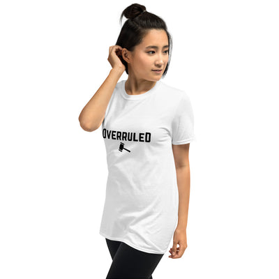 Attorney T Shirt - Overruled Black - Premium Unisex Short Sleeve Shirt - The Legal Boutique