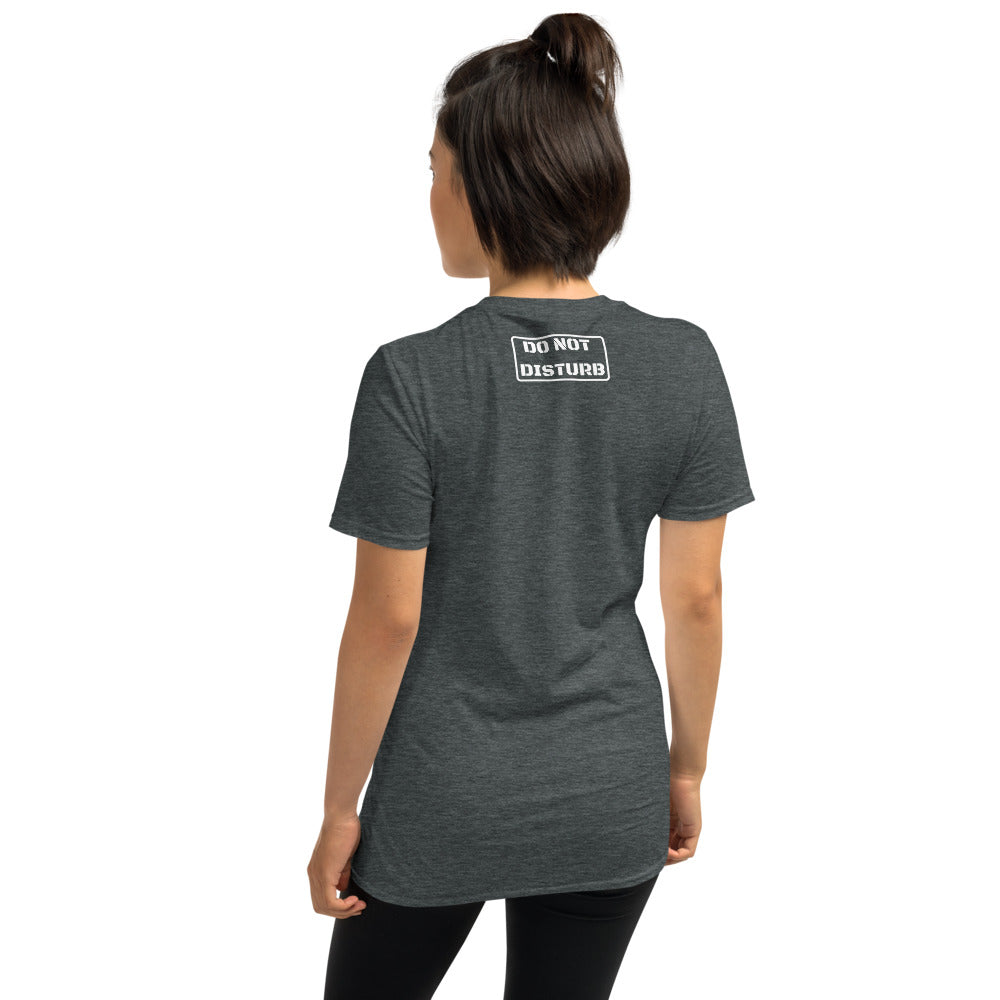 Law Student T Shirt - Do Not Disturb Bar Exam White - Premium Unisex Short Sleeve Shirt - The Legal Boutique
