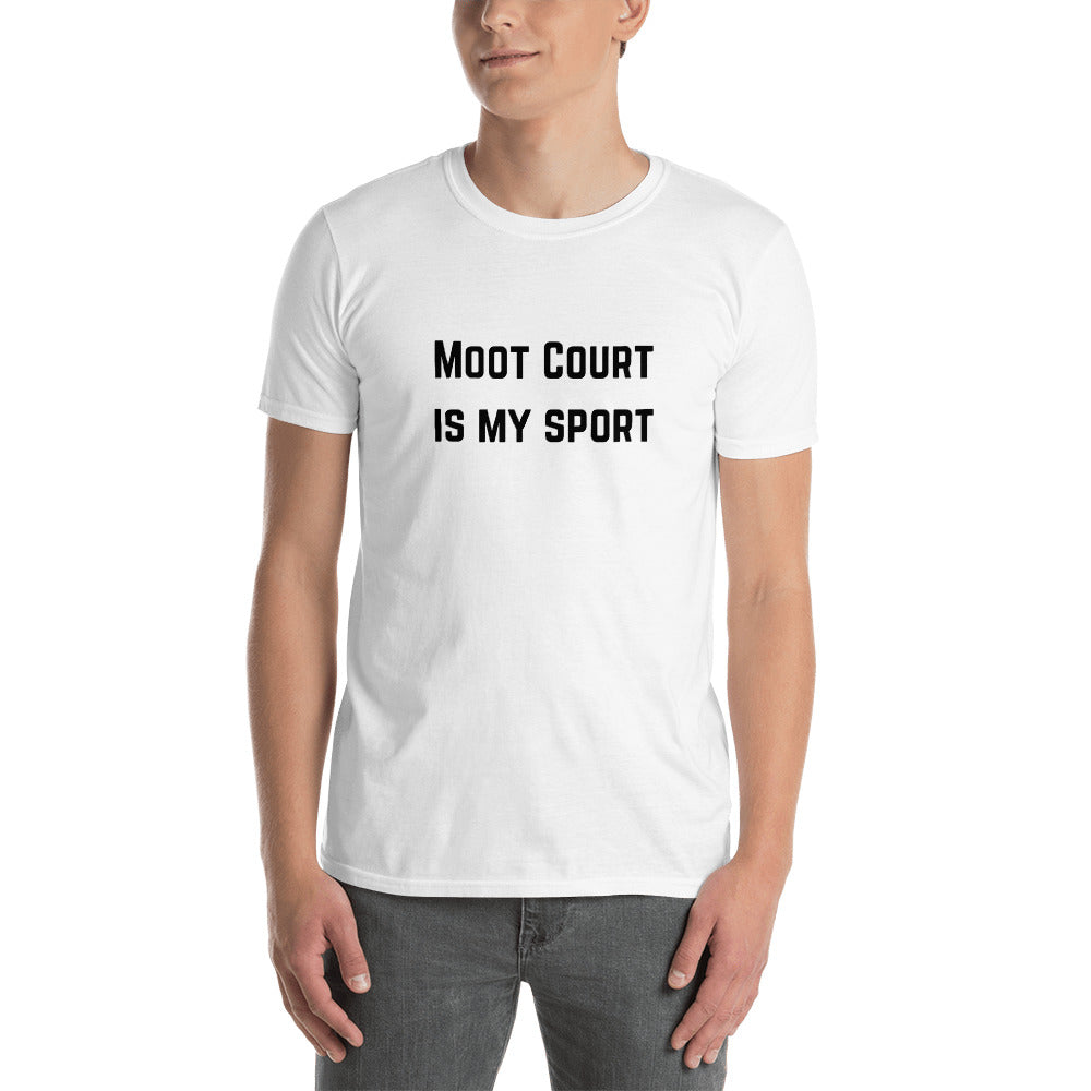 Moot Court is my Sport Dark - Short-Sleeve Unisex T-Shirt - The Legal Boutique