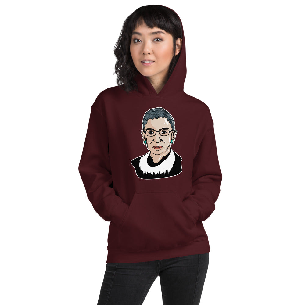 Attorney Gift Hoodie - Notorious RBG Ginsburg - Unisex Hooded Sweater - The Legal Boutique