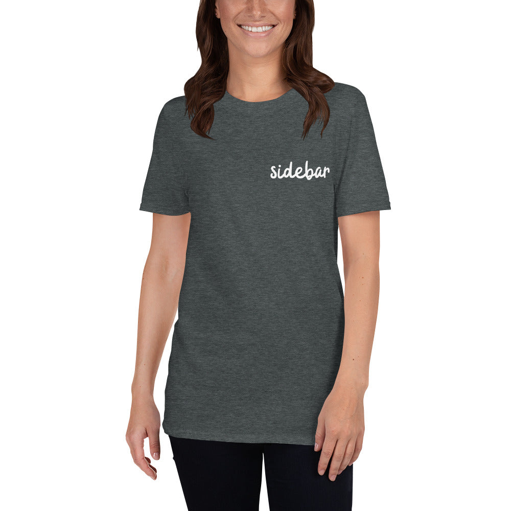 Lawyer Gift T Shirt - Judge, Sidebar! - Unisex Short Sleeve Shirt - The Legal Boutique