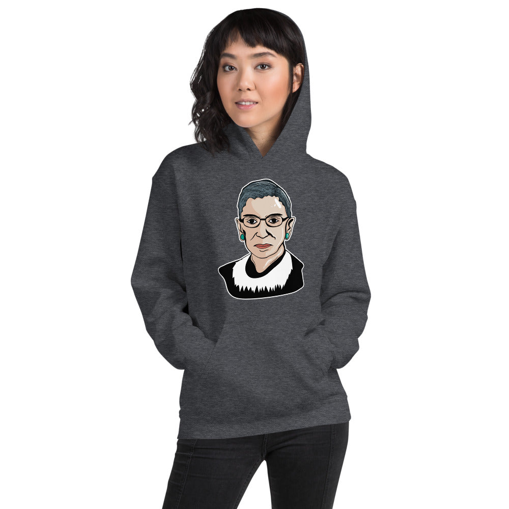 Attorney Gift Hoodie - Notorious RBG Ginsburg - Unisex Hooded Sweater - The Legal Boutique