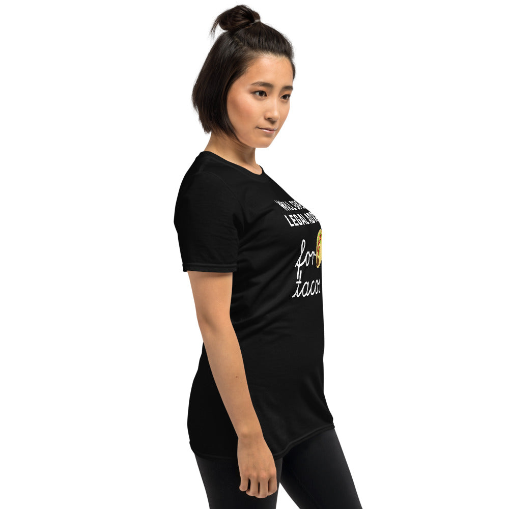 Will Give Legal Advice for Tacos White - Short-Sleeve Unisex T-Shirt - The Legal Boutique