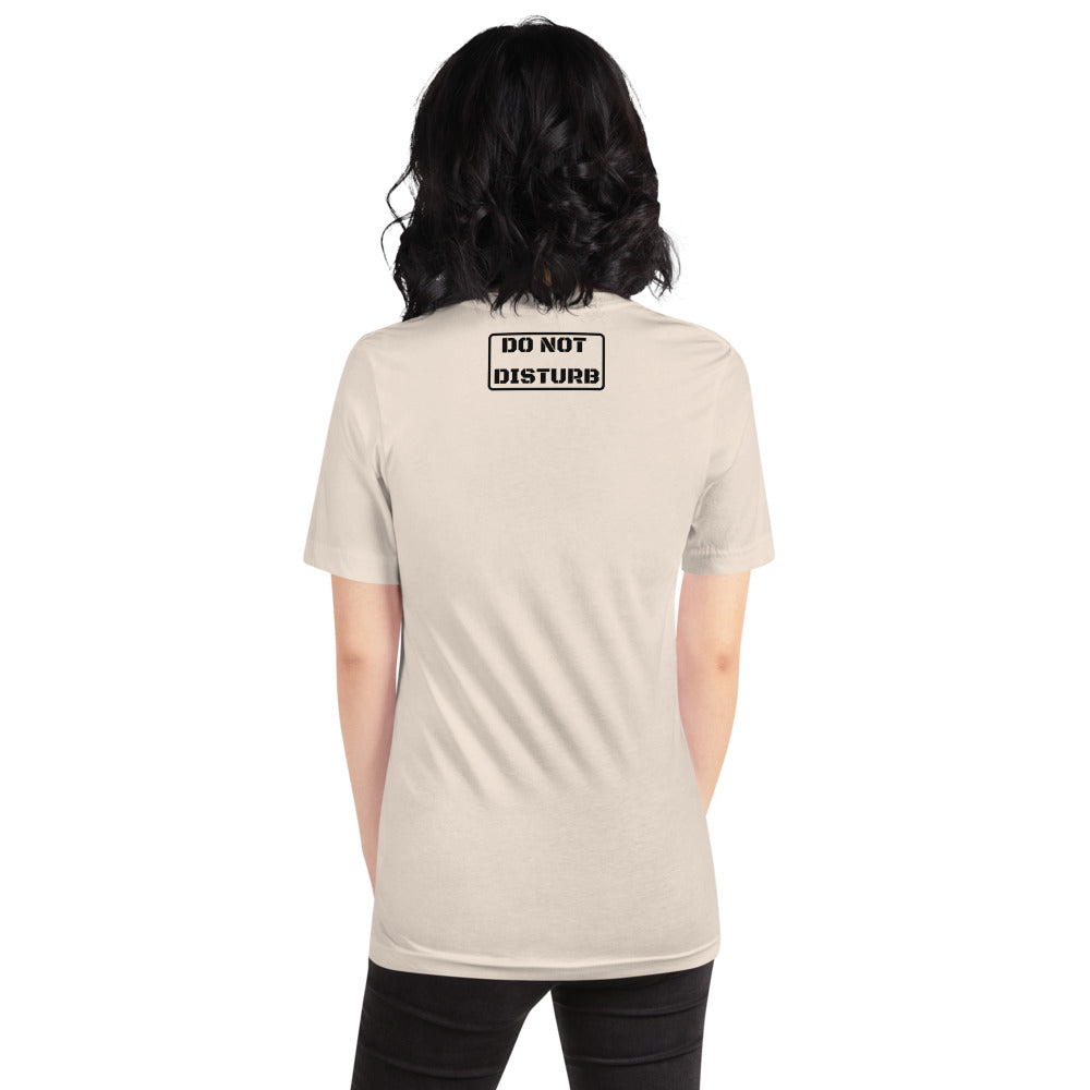 Law School Gift Shirt - Do Not Disturb Bar Exam Black - Unisex Short Sleeve T Shirt - The Legal Boutique