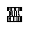 Straight Outta Court Kiss Cut Sticker - The Legal Boutique