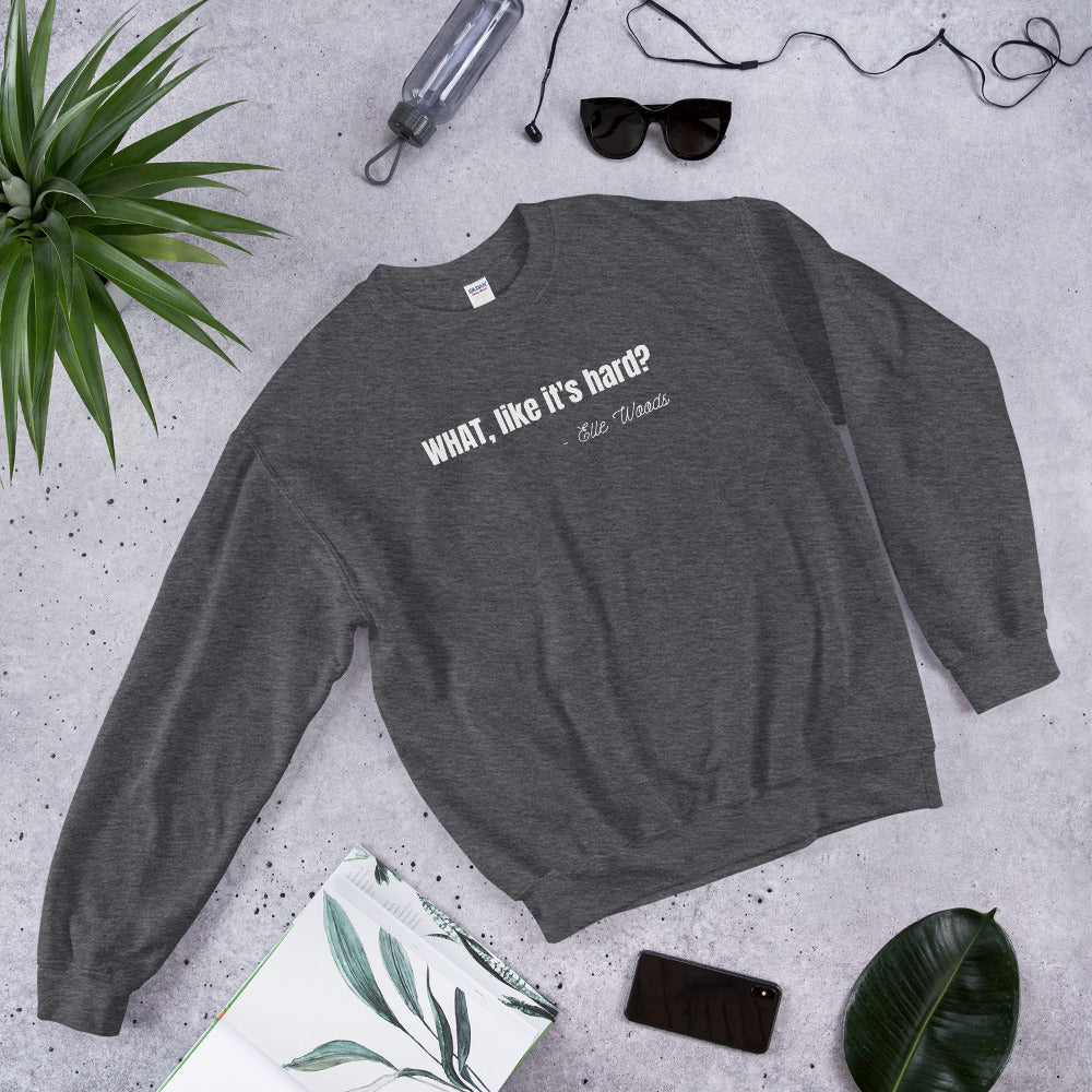 Lawyer Sweater - Elle Woods Legally Blonde - Unisex Long Sleeve Pull Over - The Legal Boutique