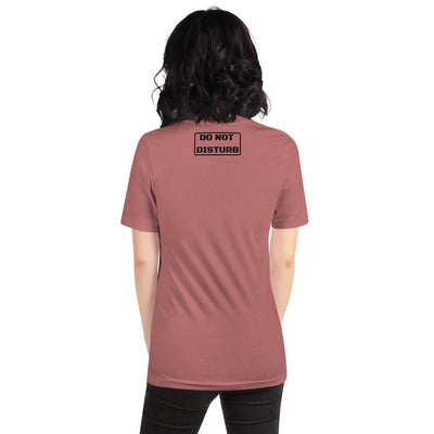 Law School Gift Shirt - Do Not Disturb Bar Exam Black - Unisex Short Sleeve T Shirt - The Legal Boutique