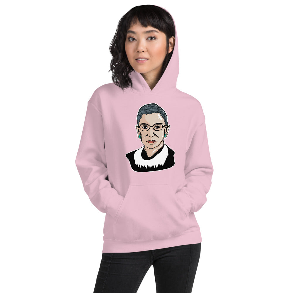 Attorney Gift Hoodie - Notorious RBG Ginsburg - Unisex Hooded Sweater - The Legal Boutique