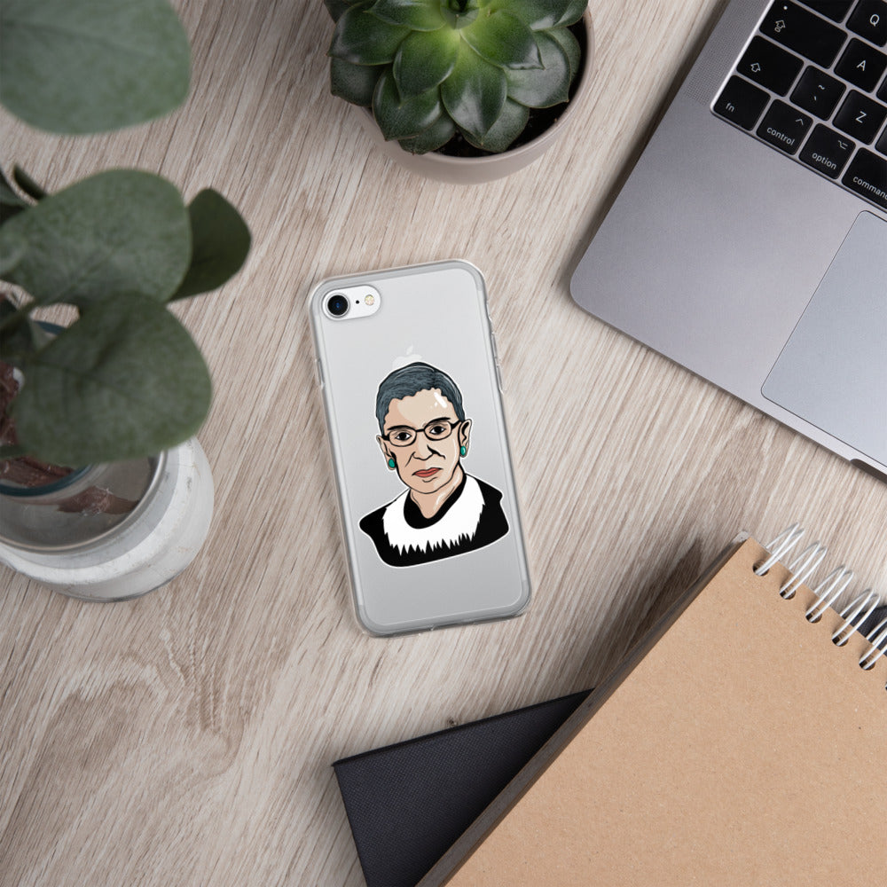Law Student Gift - Notorious RBG Design - iPhone Case - The Legal Boutique