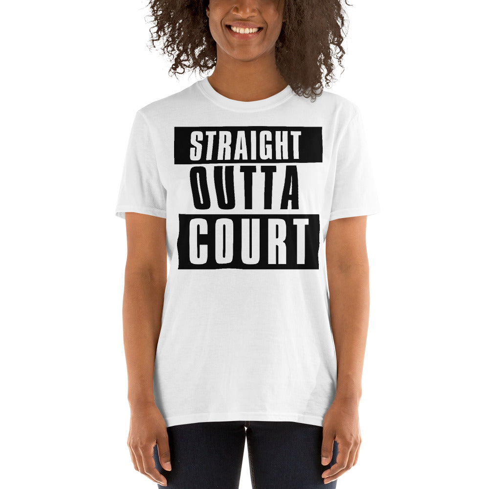 Attorney T Shirt Gift - Straight Outta Court - Premium Unisex Short Sleeve Shirt - The Legal Boutique