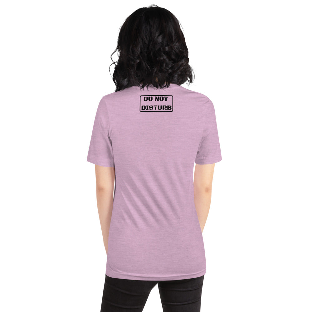 Law School Gift Shirt - Do Not Disturb Bar Exam Black - Unisex Short Sleeve T Shirt - The Legal Boutique
