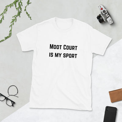 Moot Court is my Sport Dark - Short-Sleeve Unisex T-Shirt - The Legal Boutique
