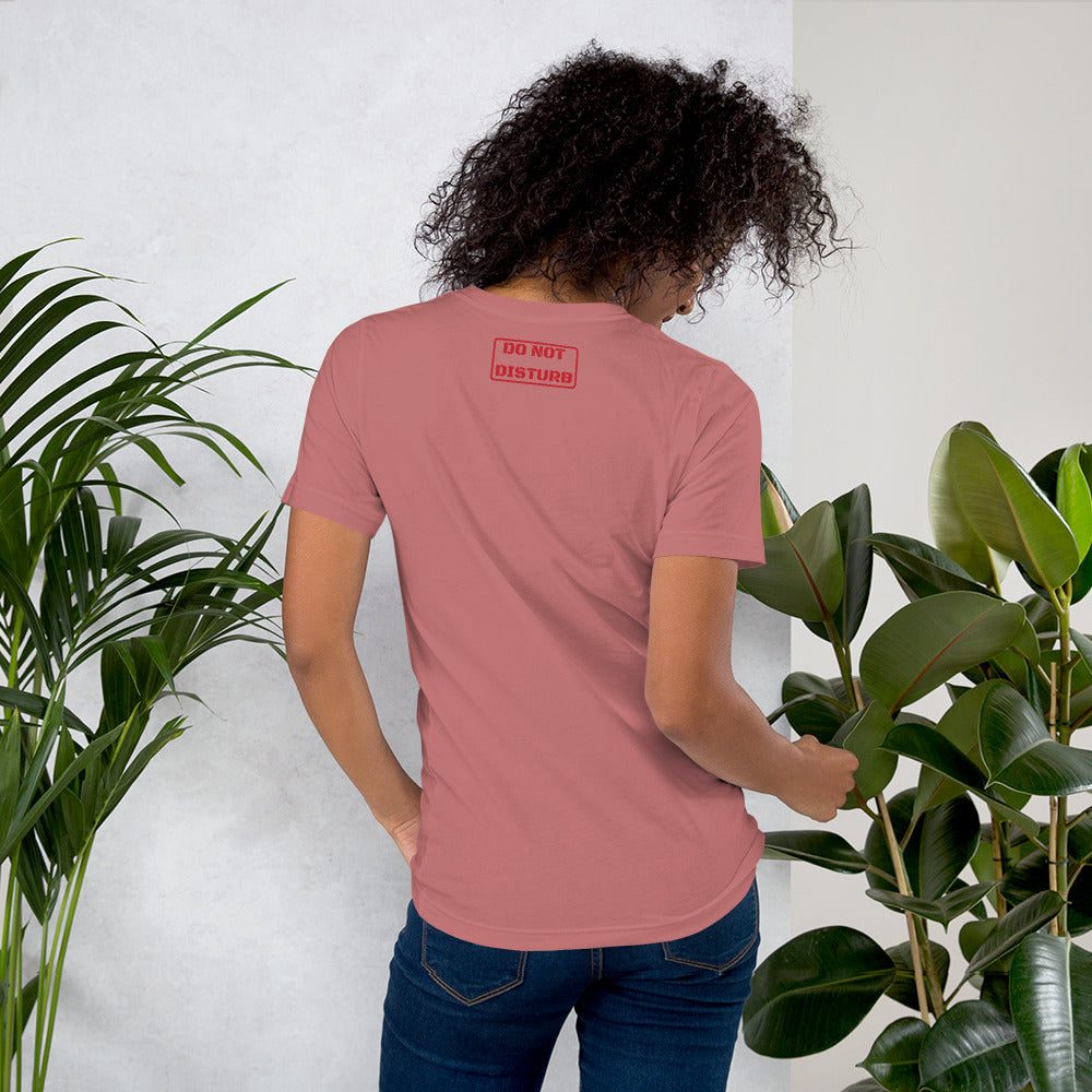 Law Student T Shirt - Do Not Disturb Bar Exam Red - Unisex Short Sleeve Shirt - The Legal Boutique
