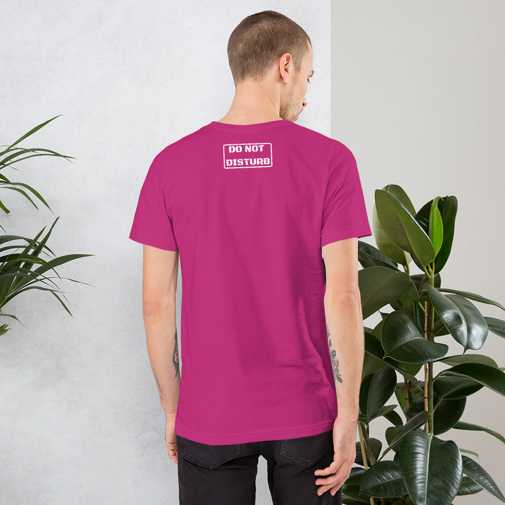 Law School Gift Shirt - Do Not Disturb Bar Exam White - Unisex Short Sleeve T Shirt - The Legal Boutique
