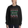 Ugly Christmas Sweater - Good Lawyers, Bad Lawyers - Unisex Crew Neck Sweatshirt - The Legal Boutique