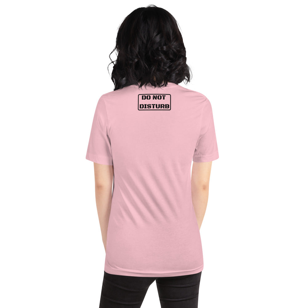 Law School Gift Shirt - Do Not Disturb Bar Exam Black - Unisex Short Sleeve T Shirt - The Legal Boutique