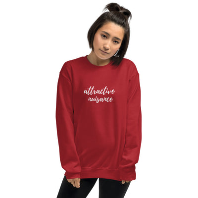 Lawyer Gift Sweatshirt - Attractive Nuisance - Unisex Sweater - The Legal Boutique