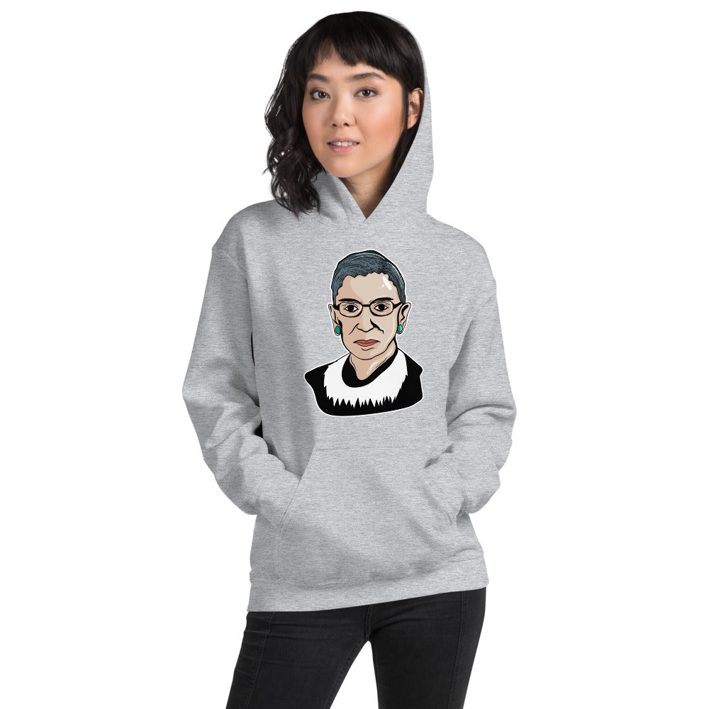 Attorney Gift Hoodie - Notorious RBG Ginsburg - Unisex Hooded Sweater - The Legal Boutique