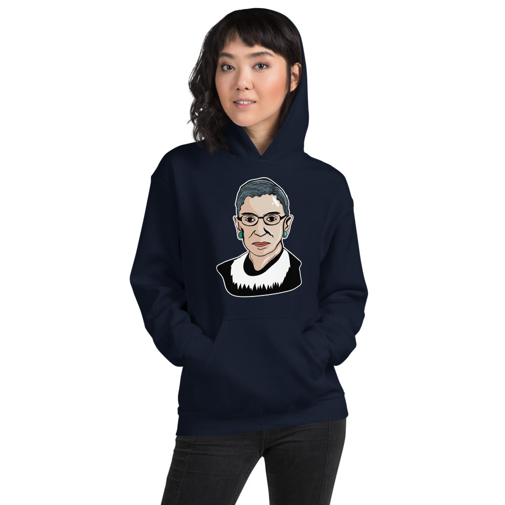 Attorney Gift Hoodie - Notorious RBG Ginsburg - Unisex Hooded Sweater - The Legal Boutique