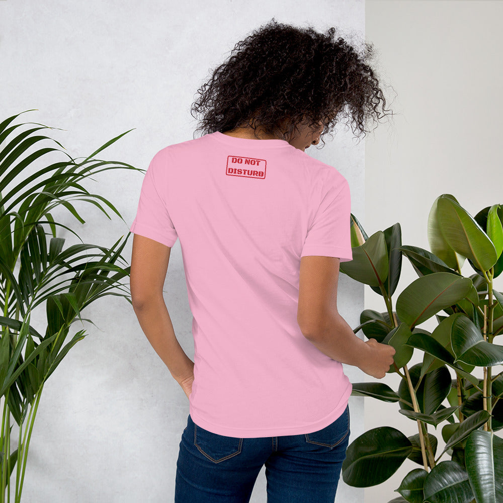 Law Student T Shirt - Do Not Disturb Bar Exam Red - Unisex Short Sleeve Shirt - The Legal Boutique