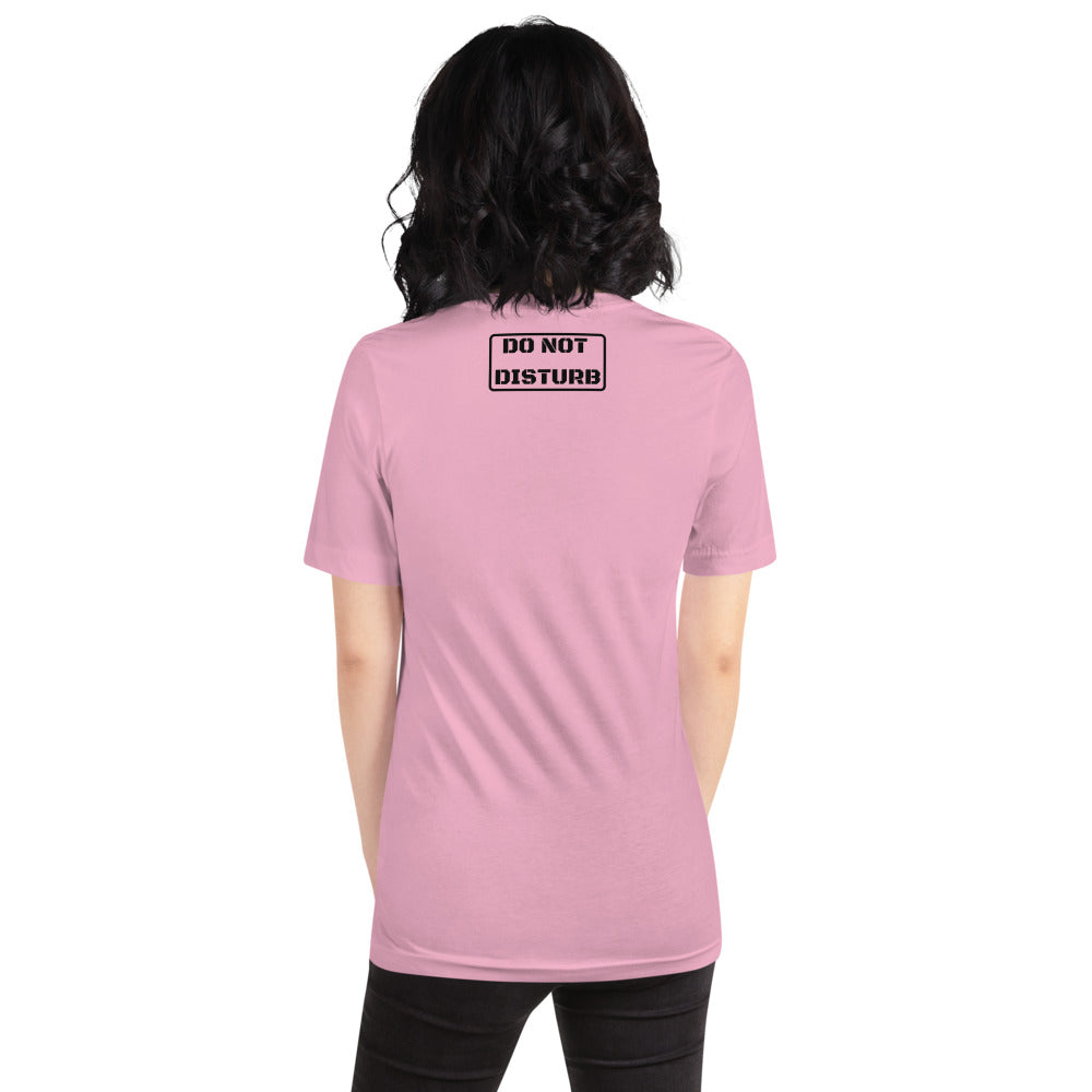 Law School Gift Shirt - Do Not Disturb Bar Exam Black - Unisex Short Sleeve T Shirt - The Legal Boutique