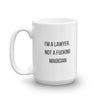 Attorney Gift Mug - I'm A Lawyer, Not A Magician - Office Coffee Mug - The Legal Boutique