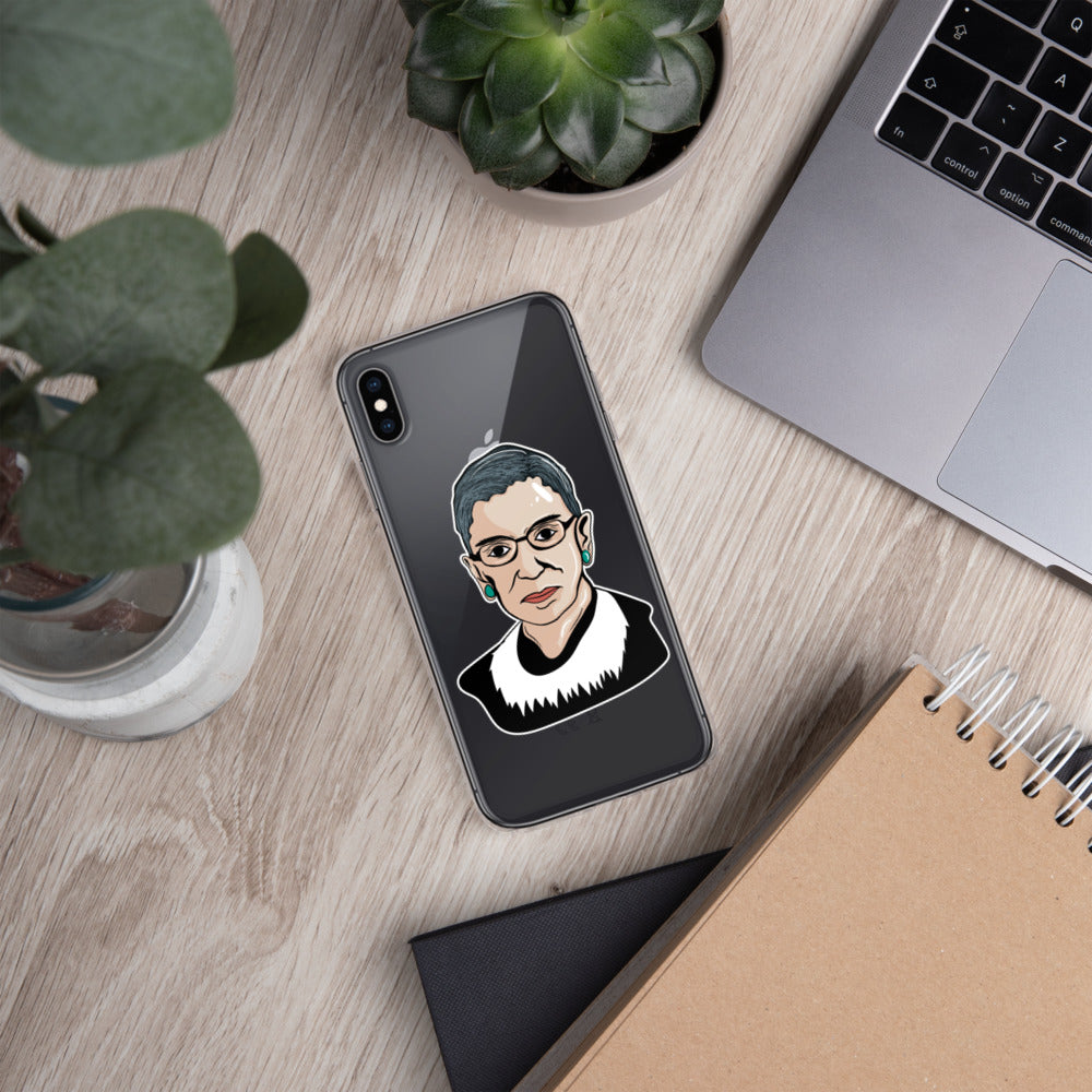 Law Student Gift - Notorious RBG Design - iPhone Case - The Legal Boutique