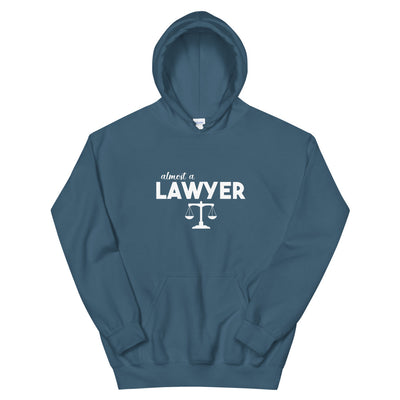 Law School Gift Hoodie - Almost A Lawyer - Premium Unisex Sweatshirt - The Legal Boutique